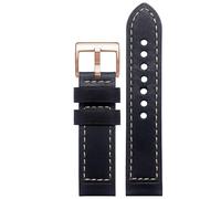 dayeer Leather Watch Strap For Hamilton Khaki Field H70555533 H70455533 Little Red Cap Men Watchband(Brownr3,20mm)