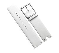 dayeer Soft Leather Durable Women's Watch Band For Calvin Klein CK K94231 Strap Watchbands Men Band replacement (Color : White, Size : 22mm)