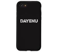 Dayenu Enough Hanukkah Hebrew Jewish Passover Seder Judaism Case for iPhone SE (2020) / 7/8