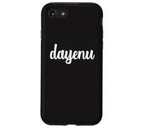 Dayenu Enough Hebrew Jewish Passover Seder Judaism Hanukkah Case for iPhone SE (2020) / 7/8