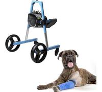 DAYGIFT Front Leg Dog Wheelchair for Support Small Medium Large Dogs, Disabled Doggie Wheelchairs Brace for Walking, Adjustable Pet Assisted Walk Training Cart,XS