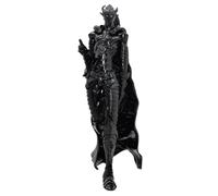 DAYIYUE Sung Jin Woo Igris 22CM Anime Figure Igrit the Red Knight Black Armor Standing Posture PVC Figures Model for Daily Display and Collectible Gift