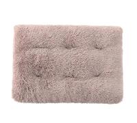 DAYKETNE Dog Bed Large Washable,Crate Mattress with Non Skid Bottom,Soft Warm Medium Pet Cat Beds Cushion Mattress,LightBrown-45X30cm