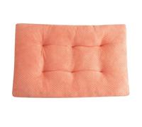DAYKETNE Dog Bed Washable,Soft Warm Cat Crate Mattress with Non Skid Bottom Cushion Bed for Large, Medium and Small Pets,Pink-80X55CM