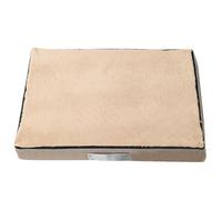 DAYKETNE Washable Large Dog Bed - Removable Dog Crate Mattress- for Medium Large Dogs-Suitable for All Seasons,Khaki-120X75X10CM