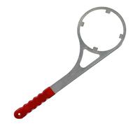 DAYLIGHE 4.8inch Heavy Duty Metal Water Filter Housing Wrench Heavy Duty Metal Spanner Tool Plumbing Car Accessories Industrial Maintenance Wrench