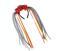DAYLIGHE Halloween Skull Headband With And Black Rose Detail Cosplay Headpieces Hair Ornament For Party Costume Accessory