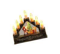 DAYLIGHE Music Box Christmas Decoration Gift With Snowfalls Effect And Festival Melodies For Holiday Homes Party Desk Ornament Water Filled Rotating Music Box Christmas Decoration Gift