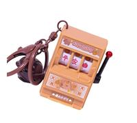 DAYLIGHE Portable Capybaras Fruit Spinner Keychain Playful Capybaras Fruit Game Keychain Ornament for Parties Gatherings