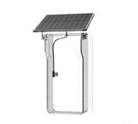 Daylight-Dependent Solar Cover for Wireless Doorbells Delivering Charging Capability and Protection from Outdoor Elements (Transparent)