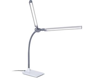 Daylight DuoPro™ Dual Head LED Desk Lamp with Anti-Glare Shades, Adjustable B