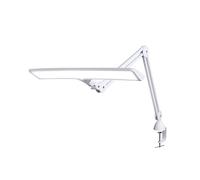 Daylight Company Lumi Task Lamp 95+ CRI,4000 Lux, Craft Light, Super Bright Desk Lamp, Touch Dimmable Lamp, 2 Brightness Levels, Ideal Table Light,Eye-Caring Lamp,15 W - White