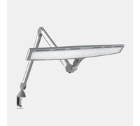 Daylight Company Luminos LED Task Lamp: 6000K, 4500 Lux, 3 Brightness Levels, Extra-Wide Light Spread, 112cm Long Reach Arm for Desks & Workbenches, High CRI 95+, White