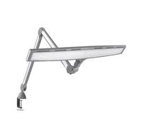 Daylight Company Luminos LED Task Lamp: 6000K, 4500 Lux, 3 Brightness Levels, Extra-Wide Light Spread, 112cm Long Reach Arm for Desks & Workbenches, High CRI 95+, White