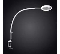 Daylight Magnificent Pro Clamp Magnifying Lamp - White/Grey, none