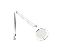 Daylight Magnifying Lamp XL - Clip On Magnifier Lamp for Nail Salons, Tattoo Artists, Reading & Detailed Work - Dimmable Mag Lamp