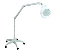 DAYLIGHT MAXIMUS PROFESSIONAL ULTRA HIGH DEFINITION 56 LED FLOOR STANDING MAGNIFYING LAMP WITH MASSIVE 7 INCH SLIMLINE ASPHERIC LENS
