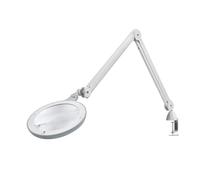 Daylight Omega 7 LED Magnifying Lamp - 7" Lens, 3 Diopter (1.75X), Adjustable Arm, White, 1 Count