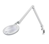 Daylight Omega 7 LED Magnifying Lamp - 7" Lens, 3 Diopter (1.75X), Adjustable Arm, White, 1 Count