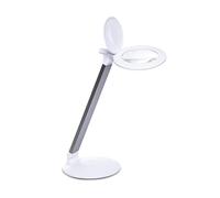 Daylight The Company - Halo Go 2 Brightness Levels, Rechargeable, Portable, Magnifying Lamp, 80+ CRI, Great for Eye-Care, Colour Temperature: 6,000 K, White