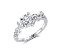 DAYLINLOVE Moissanite Wedding Engagement Ring for Women 1CT D Color VVS1 Clarity 925 Sterling Silver Ideal Jewellery Gift For Women (8)