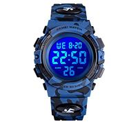 Dayllon Kids Digital Watch Outdoor Sports 50M Waterproof Electronic Watches Alarm Clock 12/24 H Stopwatch Calendar Boy Girl Wristwatch