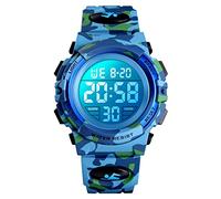 Dayllon Kids Digital Watch Outdoor Sports 50M Waterproof Electronic Watches Alarm Clock 12/24 H Stopwatch Calendar Boy Girl Wristwatch