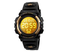 Dayllon Kids Digital Watch Outdoor Sports 50M Waterproof Electronic Watches Alarm Clock 12/24 H Stopwatch Calendar Boy Girl Wristwatch