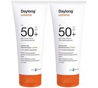 DAYLONG | Extreme milk SPF 50+ | Very high protection | High tolerance liposomal formula | Non-greasy & non-sticky milk texture | Extremely water resistant | Fragrance free | Set of 2x100ML