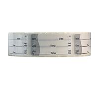 DayMark Safety Systems-IT110117 Removable Item/Date/Time Use-by Shelf-Life Label, 1" x 2" (Roll of 1000)