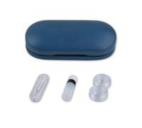 DAYnagh 1set Double Sides Contacts Lenes Case Secure Contacts Lenes Divider with Storage Boxs with Interior Compartments Hygienic Soft Lens Storage