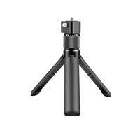 DAYnagh Small Mini Tripod Camera Tripod Magnetic Rotating Handle Table Tripod with 360 Degree Ball Head, Two 1/4 Screws for DSLR, DSLM and Compact Cameras