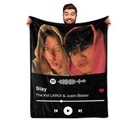 DayOfShe Spotify Code Personalized Photo Cover Boyfriend Girlfriend Personalized Photo Cover for Women Men Women