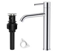 Dayone Sl asin Tap Chrome High Rise Single Lever With Pop Up Waste in Silver Dayone Silver