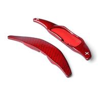 DAYOTIE Compatible with Benz for AMG SL63 SL65 R231 2016 2017 2018 Extension Shift Paddle Car Steering Wheel Shift Gear Paddle Car Shift Paddle Car Paddle Extender(Red Carbon)
