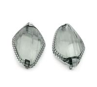 DAYOTIE Compatible With CB400X For CB500F For CB500X 2013 2014 2015 2016 2017 2018 Front Rear Turn Signal Indicator Lens Motorcycle Light Housing Motorcycle Turn Signal(1 Pair gray)