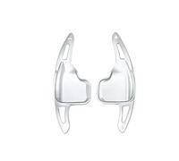 DAYOTIE Compatible with for F20 F21 F30 F31 F34 2013-2018 for F25 2011-2017 Aluminum Steering Wheel Paddle Shifter Gear Shift Shifter Extension Parts Car Paddle Extender(Silver)