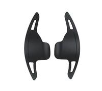 DAYOTIE Compatible with for F20 F21 F30 F31 F34 2013-2018 for F25 2011-2017 Aluminum Steering Wheel Paddle Shifter Gear Shift Shifter Extension Parts Car Paddle Extender(Black)