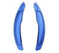 DAYOTIE Compatible with Mitsubishi for ASX 2013-2020 for Eclipse for Cross 2018-2019 Car Steering Wheel Controller Paddle Shifter Extension Shift Cover Car Paddle Extender(Blue)
