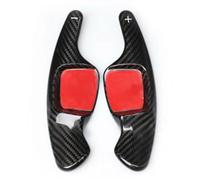 DAYOTIE Compatible with VW for Passat B8 GT 2015 2016 2017 2018 2019 Real Carbon Fiber Upgrade Car Interior Steering Wheel Shift Paddle Extension Shifter Car Paddle Extender(Black)