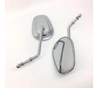 DAYOTIE Motobike Handlebar Mirror For Cross Bones 2008-2009 For Road For Glide 1998-2013 For Softail For Sportster 1200 1990-2014 Motorcycle Rearview Mirror Accessories(Silver)
