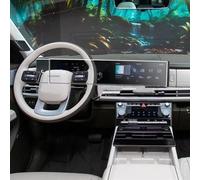 DAYOTIE ScreenProtector Compatible With Hyundai For SantaFe 2024 12.3 Inch Car Infotainment GPS Navigation Display Protective Film TPU Screen Protector