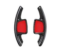 DAYOTIE Shift Compatible with for A6 C8 A7 2019 2020 2021 Car Steering Wheel Paddle Shifter Extension Forged Carbon Fiber Pattern Steering Wheel Shift Paddle