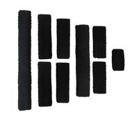 DayoVortex Soft Fleece Halter Covers for Horses - Prevents Horse Halter rubbing on Horse's face - Ideal for Horses Halter Covers (Ultimate, Black)