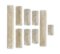 DayoVortex Soft Fleece Halter Covers for Horses - Prevents Horse Halter rubbing on Horse's face - Ideal for Horses Halter Covers (Ultimate, Cream)
