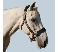 DayoVortex Soft Fleece Horse Halter Cover - Prevents Horse Halter rubbing on Horse's face - Ideal for Fleece Halter Covers (Standard, Black)