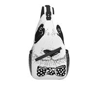 Daypack Sling Backpack Baby Panda Fanny Pack Classic Crossbody Shoulder Bag