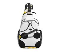 Daypack Sling Backpack Baby Panda Fanny Pack Classic Crossbody Shoulder Bag