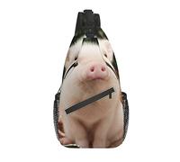 Daypack Sling Bag Succulents Plant Neon Fanny Pack Classic Crossbody Shoulder Bag