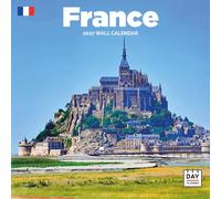 Dayplanner Publishing France Calendar 2027, Large